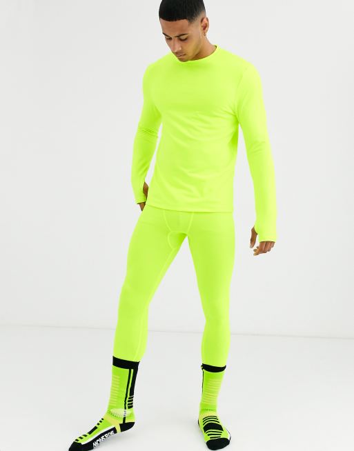 Neon green base outlet layer