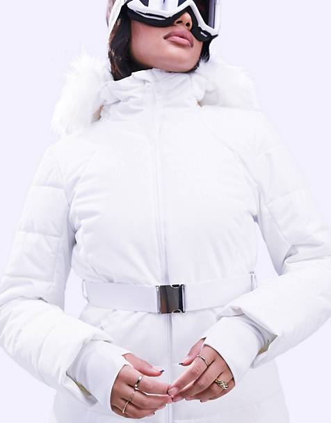 Legging de sous-vêtement à imprimé animal pour ski en tissu thermique brossé Asos Femme Sport & Maillots de bain Vêtements de ski Sous-vêtements de ski 