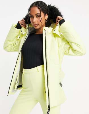 asos ski jacket womens