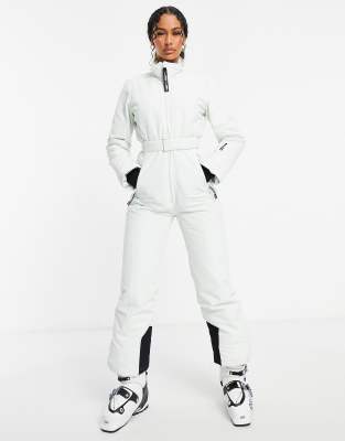 asos white ski suit