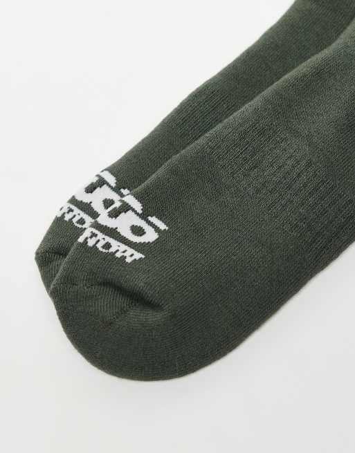 ASOS 4505 Ski - Chaussettes de ski thermiques - Vert foncé, 2 de 3