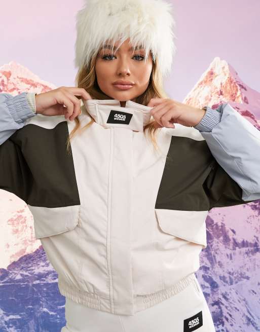 Pastel Patch' Colorblock Ski Jacket