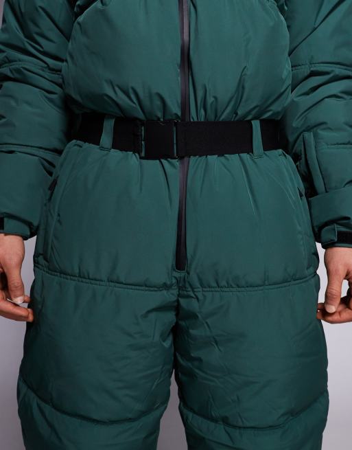 ASOS 4505 Ski - Combinaison de ski isolante et déperlante - Noir et vert, 4 de 5