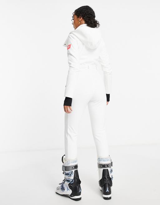 ASOS 4505 Tall ski fitted belted ski suit with hood