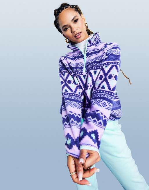 ASOS 4505 - Ski - Fleece met retroprint