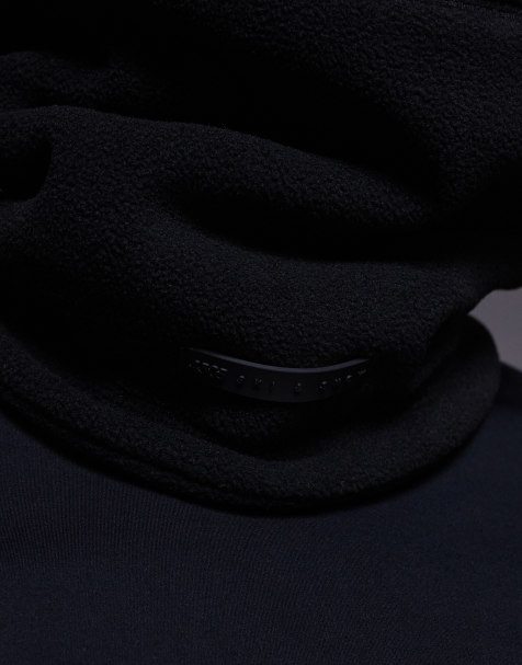 ASOS 4505 ski fleece thermal snood in black