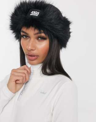 LV Ski Fur Headband S00 - Women - Accessories