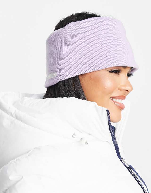 ASOS 4505 ski headband in lilac