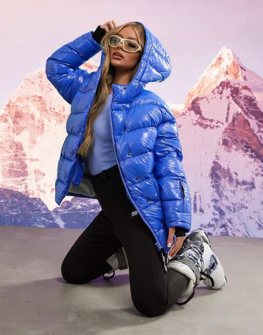 Shiny on sale ski jackets