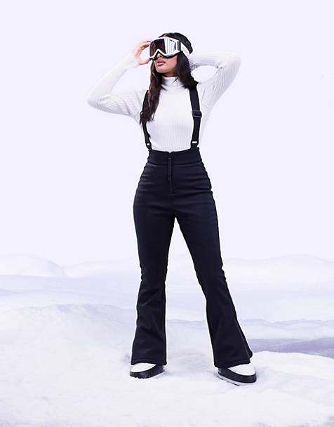 Glow straight fit ski pants in Asos Women Sport & Swimwear Skiwear Ski Suits 