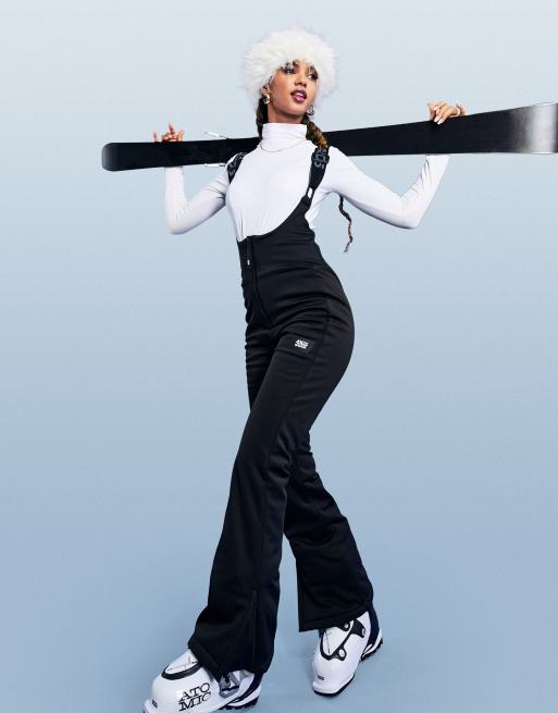 ASOS 4505 Ski High Waisted Ski Pants With Mono Logo Detail