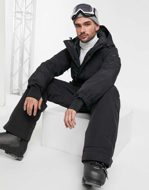 Asos black ski sales suit