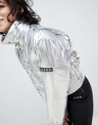 metallic ski jumpsuit