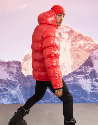 asos snow jacket