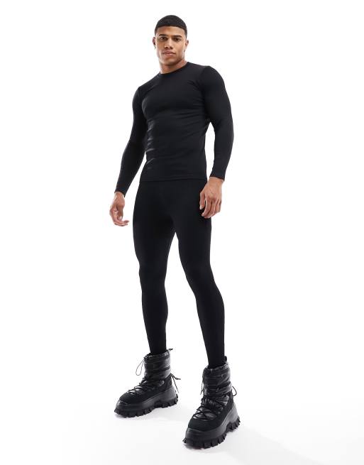 ASOS 4505 training baselayer tights with seam detail