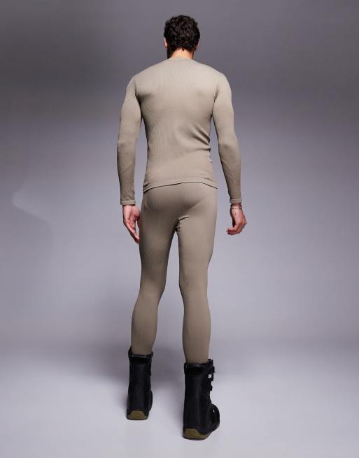 Seamless thermal leggings sales