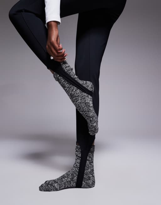 ASOS 4505 Ski soft shell water repellent skinny ski pants in black