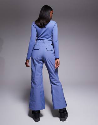 Asos 4505 Ski & Snow Asos 4505 Ski Straight Leg Water Repellent Ski Pants In Blue