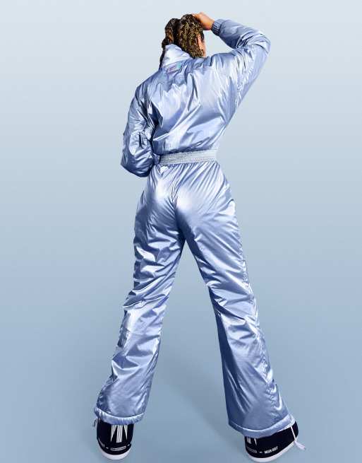 Metallic store ski suit