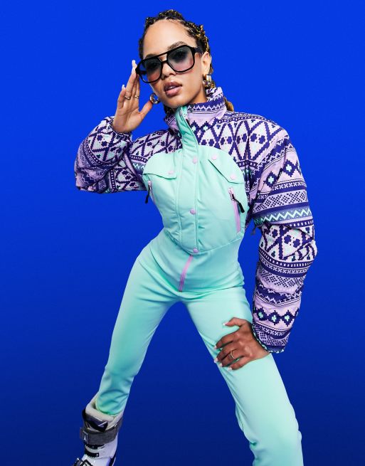 Asos all in outlet one ski suit