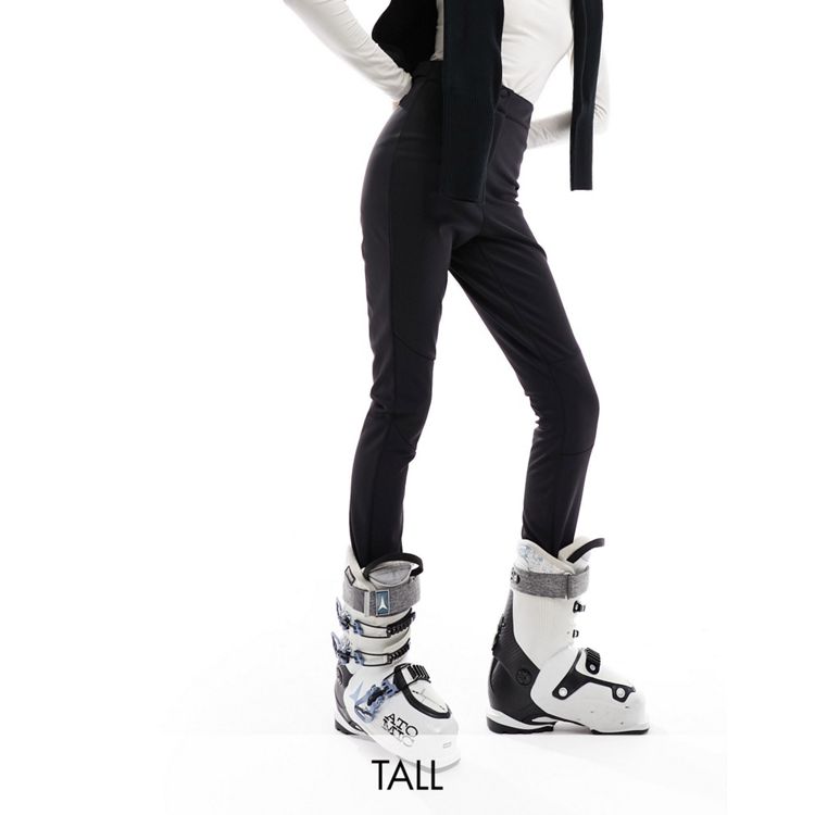 ASOS 4505 Tall Ski Skinny Ski Pants With Stirrup in White