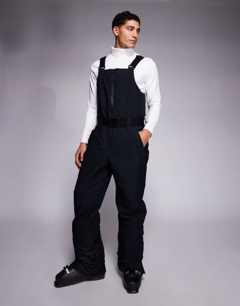 ASOS 4505 – Ski – Wasserabweisende, isolierte Latzhose in Schwarz - view 1