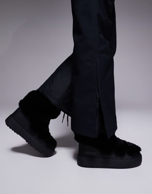 ASOS 4505 – Ski – Wasserabweisende Skihose in Schwarz mit geradem Schnitt, 3 von 5