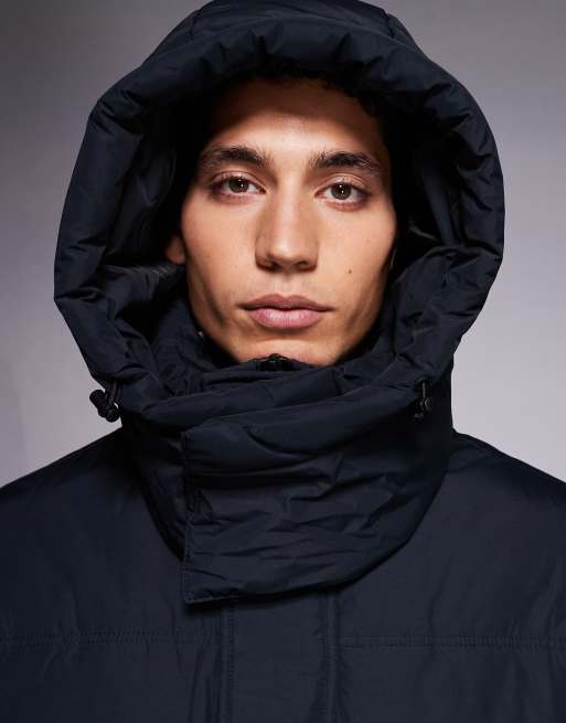 ASOS 4505 Ski water repellent insulated puffer coat in black, 5 of 5