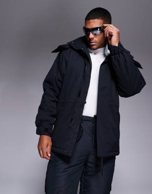 4505 Ski water repellent parka in black