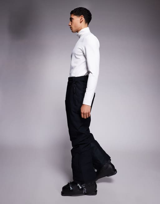 ASOS 4505 Ski water repellent ski pants with straight leg in black, 3 of 5