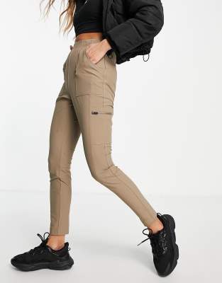 ASOS 4505 ASOS 4505 skinny hiking trouser in beige-Neutral