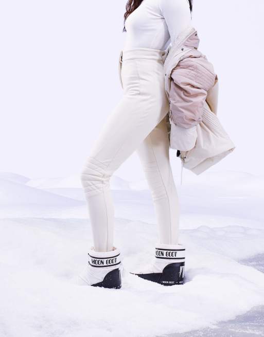 White tight sales ski pants