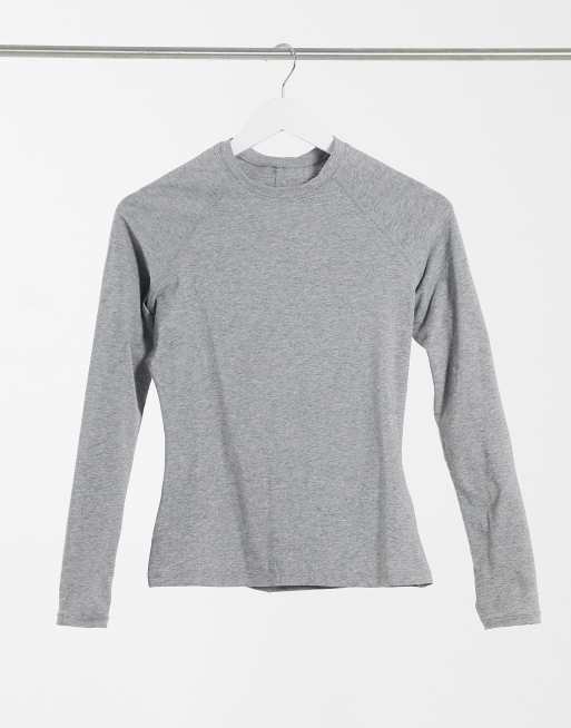 men's long sleeve top with thumb holes uk