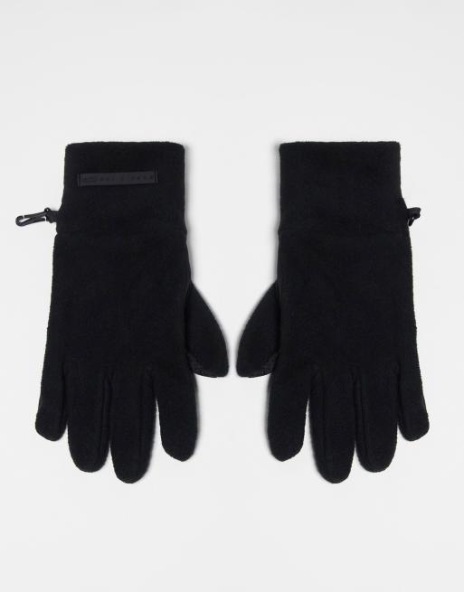 ASOS - 4505 - Sorte skihandsker i fleece