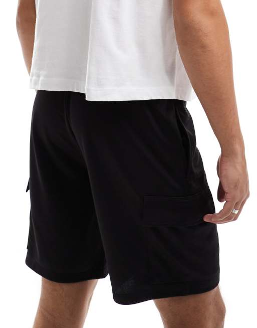 ASOS 4505 Sport Cargo Shorts aus Jersey in Schwarz ASOS