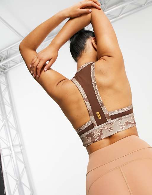 ASOS 4505 sports bra with snake print detail and cut out, 2 of 4