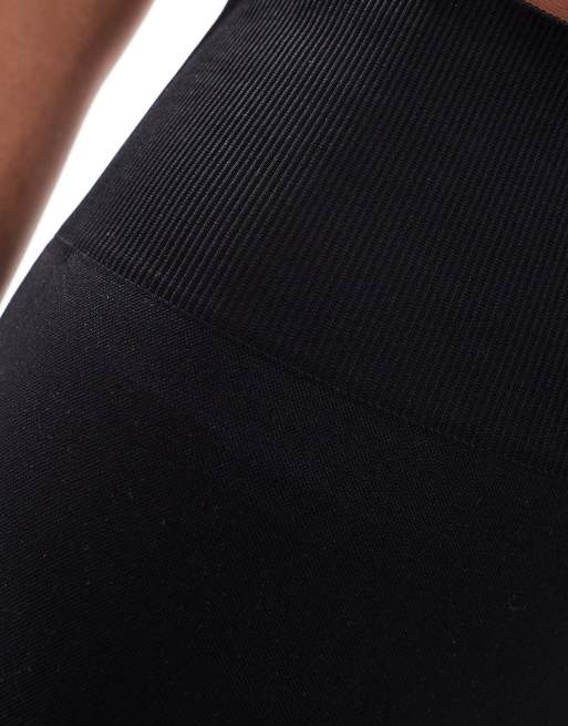 ASOS 4505 – Svarta, släta träningsleggings i seamless design med hög midja, 3 av 5
