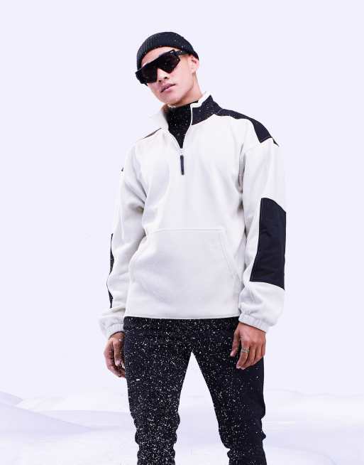ASOS - 4505 - Sweat-shirt de ski en polaire avec 1/4 fermeture éclair, 2 de 4