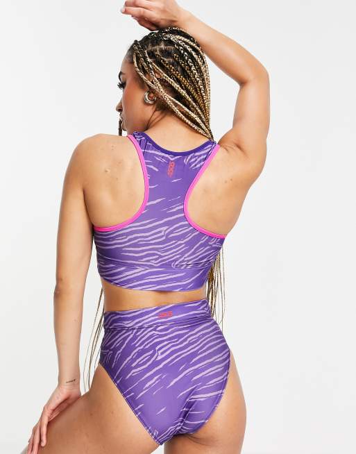 ASOS 4505 – Swim – Góra od bikini w zwierzęcy wzór, 3 z 4