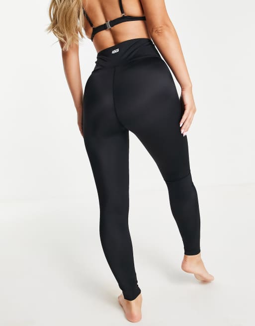 Black Swim Leggings