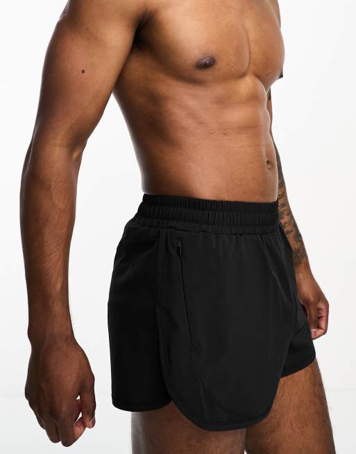 Asos black outlet shorts