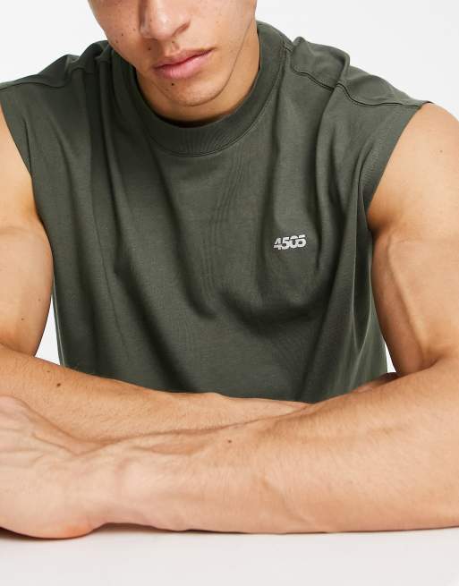 ASOS 4505 - T-shirt da allenamento oversize senza maniche, 2 di 4