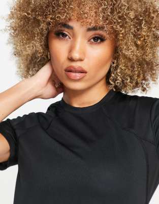 T-shirt tecnica con icona-Nero - ASOS T-shirt donna  - immagine3