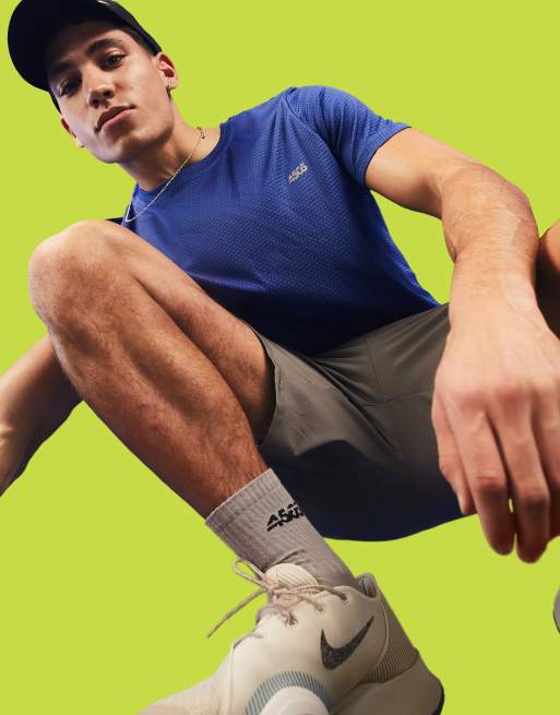 ASOS 4505 – T-shirt treningowy z dżerseju o strukturze plastra miodu