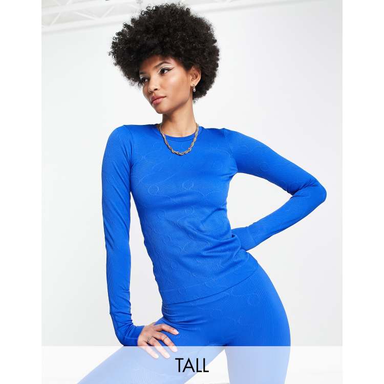 ASOS 4505 Tall base layer top in onion jacquard