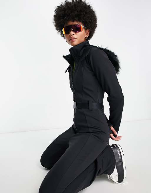 ASOS 4505 Tall ski fleece with poppers