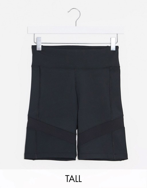 ASOS 4505 tall booty short with mesh detail