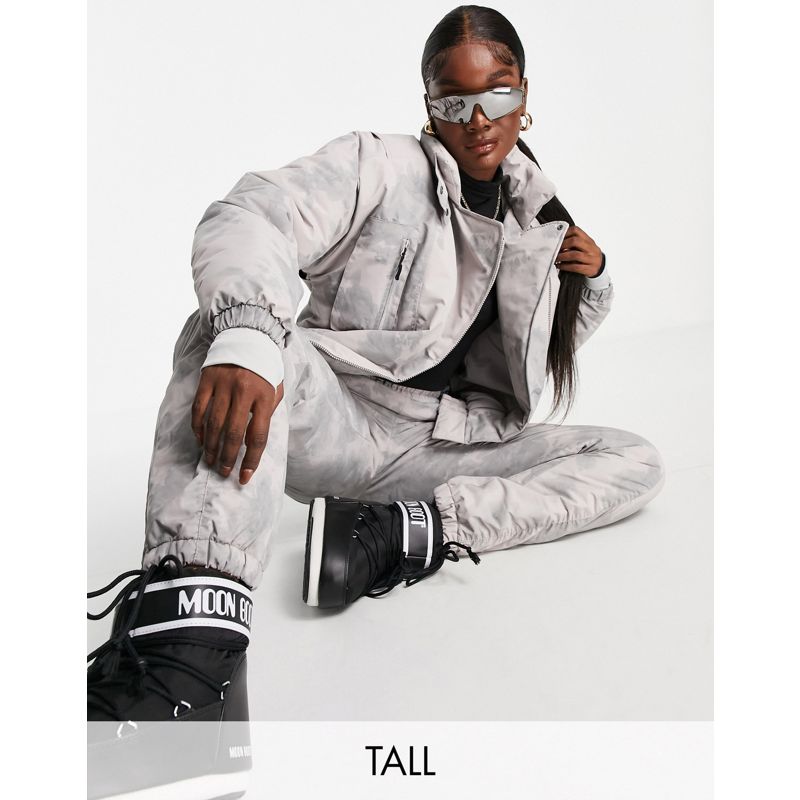 Giacche Activewear 4505 Tall - Giacca da sci con stampa slavata e zip
