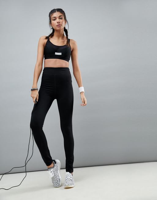 ASOS 4505 Tall high waist sports legging with black spandex