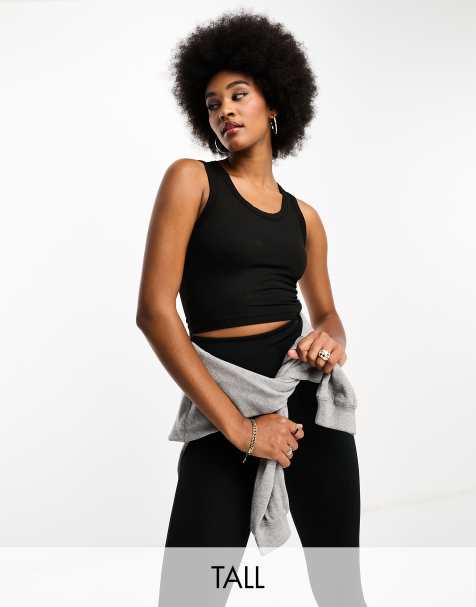 ASOS 4505 Tall Icon active vest in rib